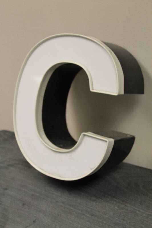 White Letter C