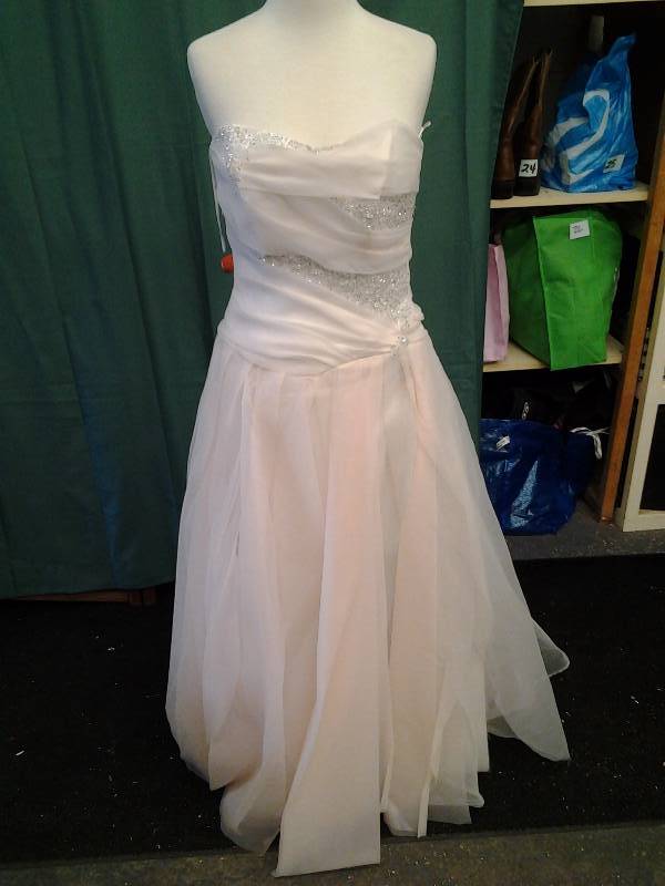 No Tags - Chiffon BlushBeaded Rhinestone - Size 8