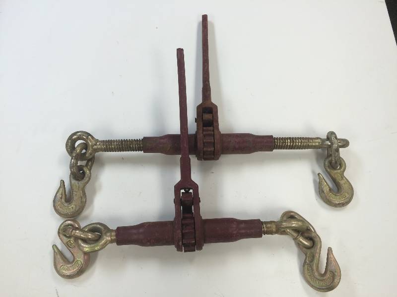 lot 26 image: Ratchet Chain Binders