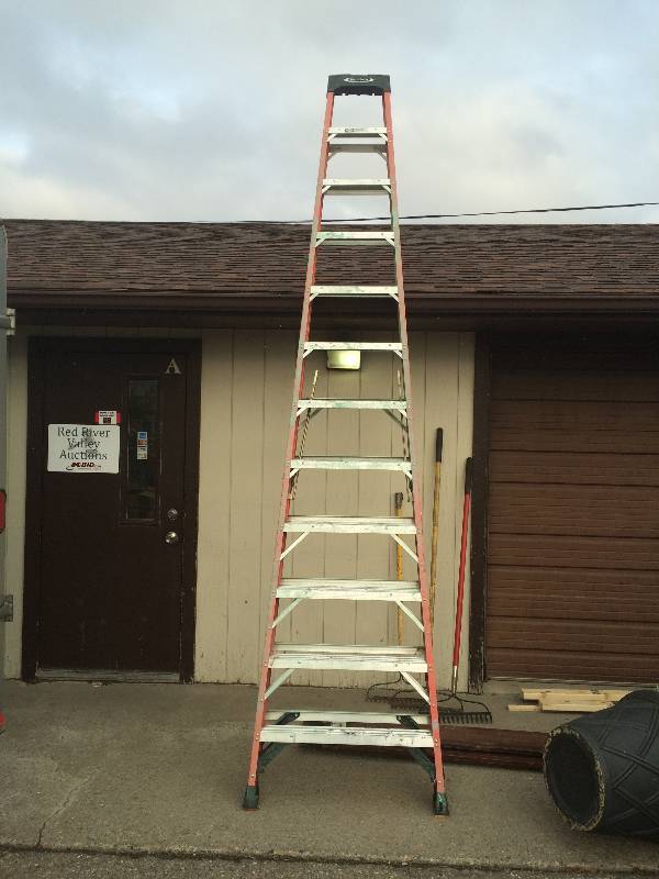 lot 81 image: 12 Foot Step Ladder