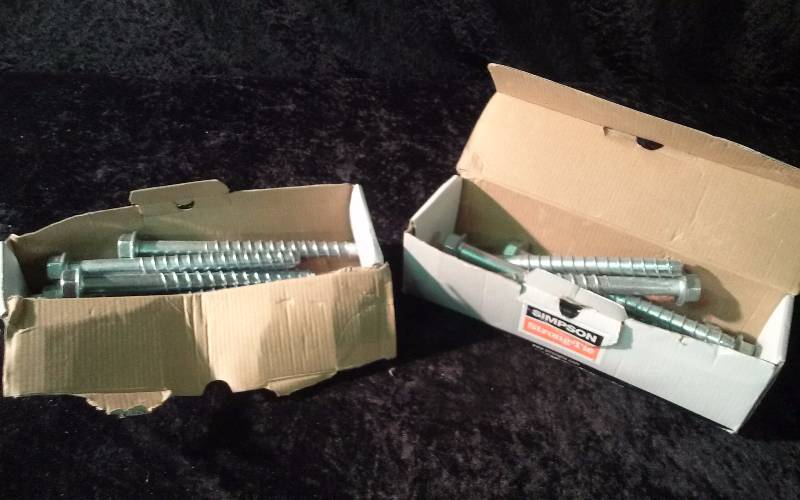 Simpson Stron Tie Heavy Duty Screw Anchors