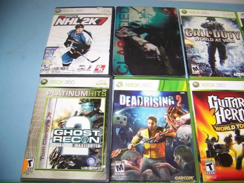 lot 56 image: (13) XBox 360, Video Games