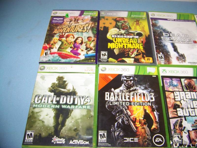 lot 57 image: (11) XBox 360, Video Games