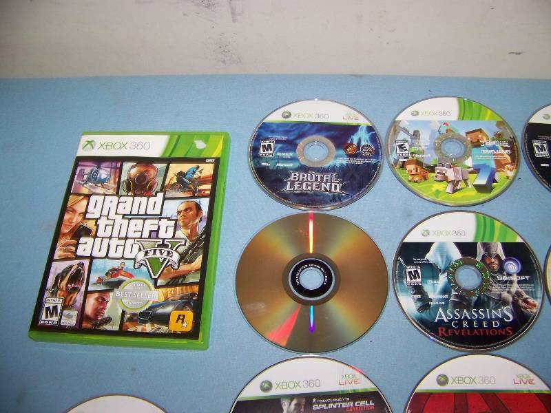 lot 63 image: (19) XBox 360, Video Games