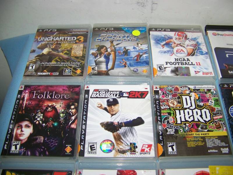 lot 51 image: (24) Sony, Playstation 3  PS3, Video Games