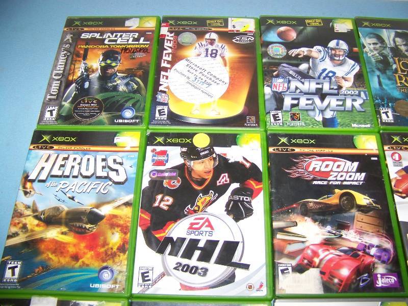 lot 53 image: (15) XBox, Video Games