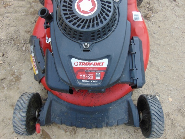 lot 161 image: Troy Built TB120 Lawn Mower