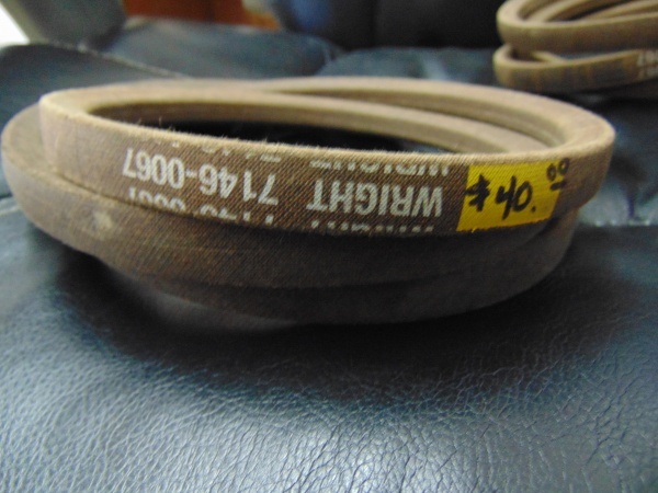 lot 140 image: (2) New Wright Belts