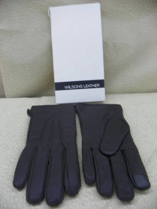 lot 500 image: Wilsons Leather Mens Tech Glov Brown X-Large, MSRP $39.99