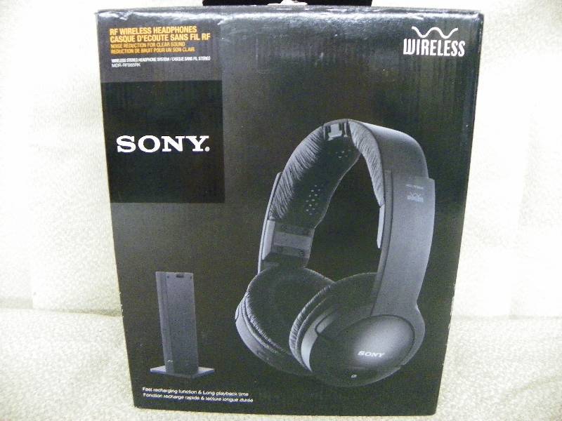lot 503 image: Sony Wireless Headphones, MSRP $99.99