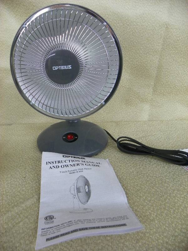 lot 508 image: Optimus 9 Dish Heater, MSRP $29.99
