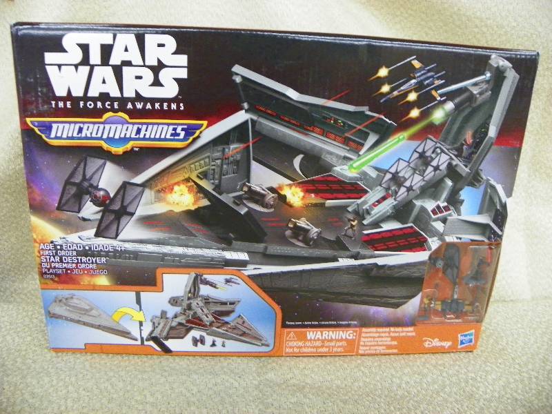 lot 550 image: MicroMachines, Star Wars, The Force Awakens, MSRP $49.99