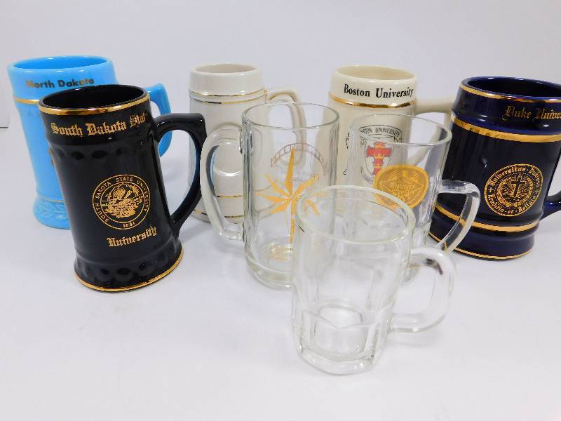 lot 51 image: Lot of Glass Mugs