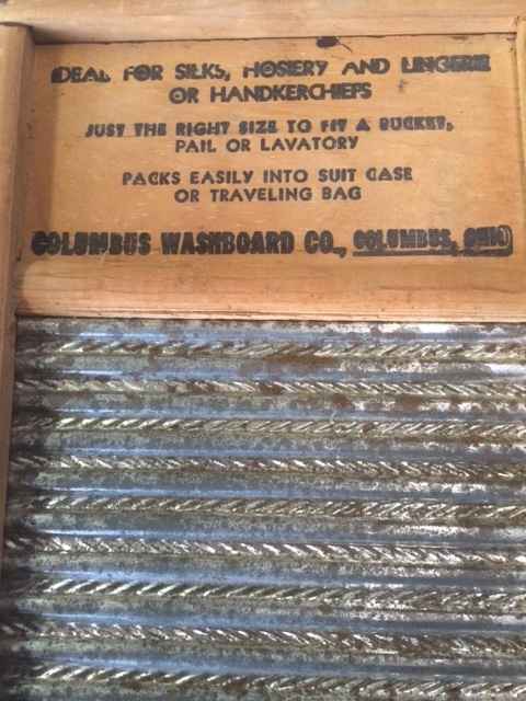lot 67 image: Antique Wash Boards x2