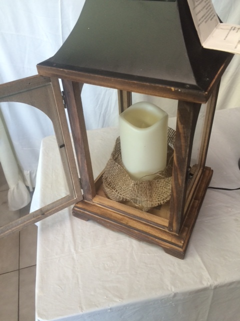 lot 74 image: 2x Decor Lanterns