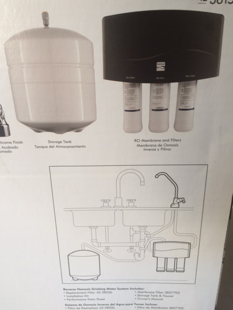 lot 39 image: Kenmore Reverse Osmosis Drinking Water System