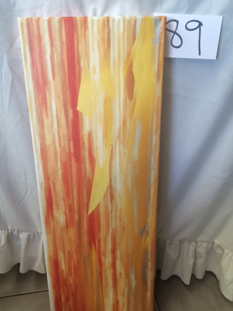 lot 89 image: Parvez Print Wrapped Canvas