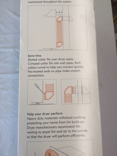 lot 97 image: Kenmore Universal Dryer Vent Kit