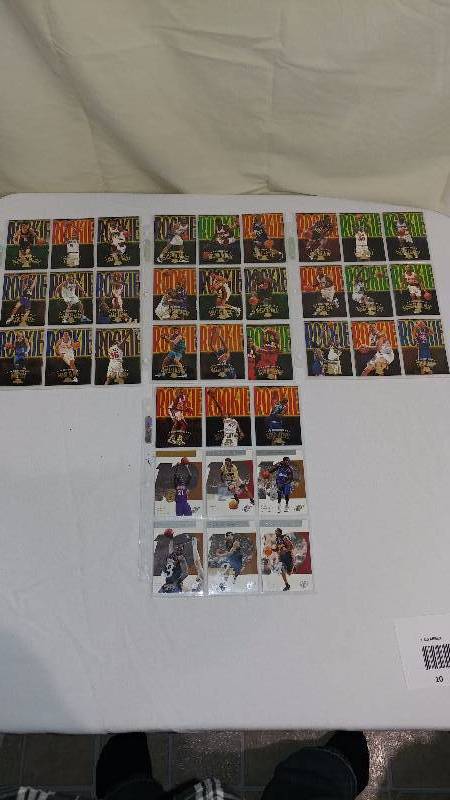 37 Basketball Rookie Trading Cards