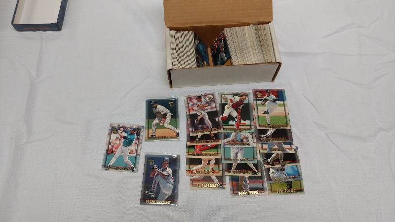 Box of 1995 Baseball Cards