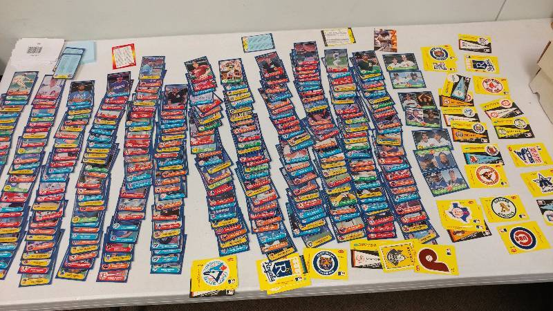 Approx. 300 - Baseball Cards (years vary)  Stickers
