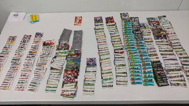 Approx. 325 Football Cards (years vary)