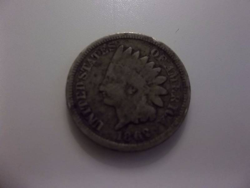 1862 Indian Head Bronze Cent