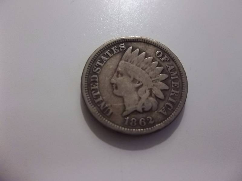 1862 Indian Head Bronze Cent Better Grade