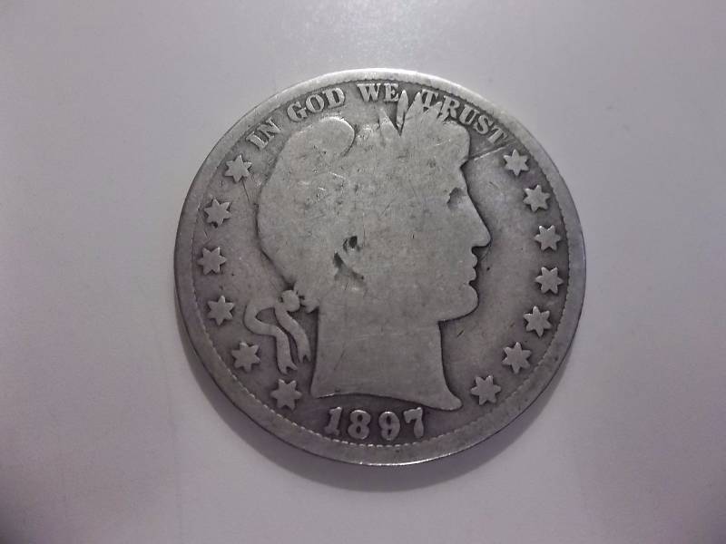 1897 Barber Half Dollar
