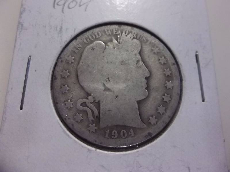 1904 Barber Half Dollar