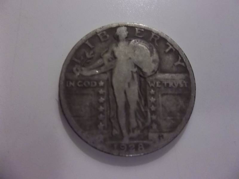 1928 Standing Liberty Quarter Strong Date