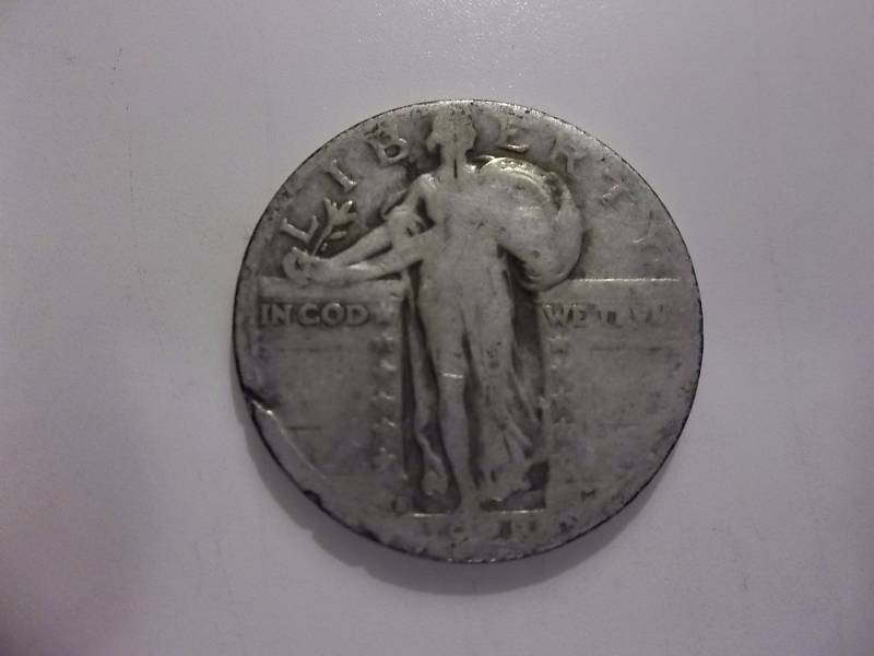 1928 S Standing Liberty Quarter