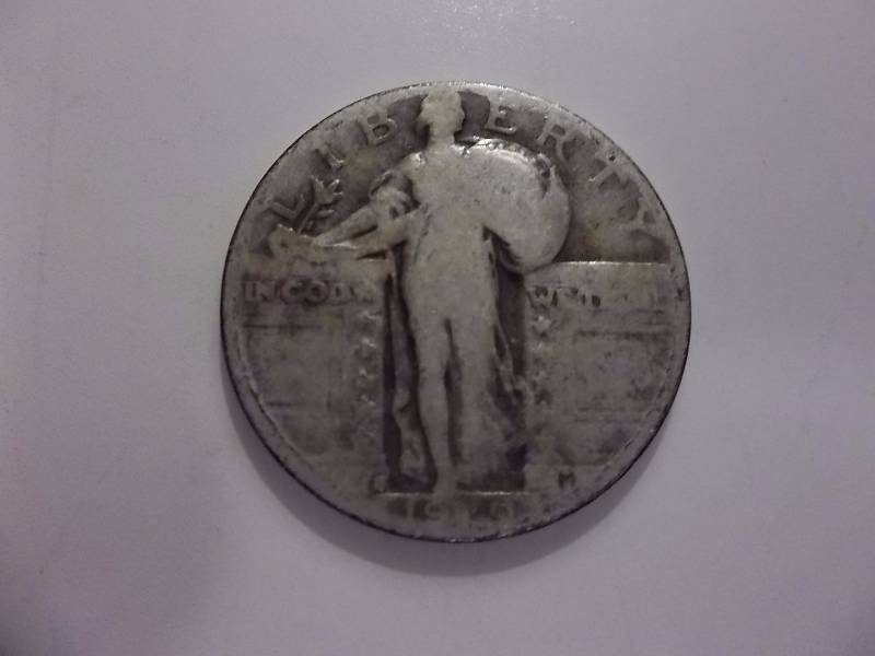 1929 S Standing Liberty Quarter