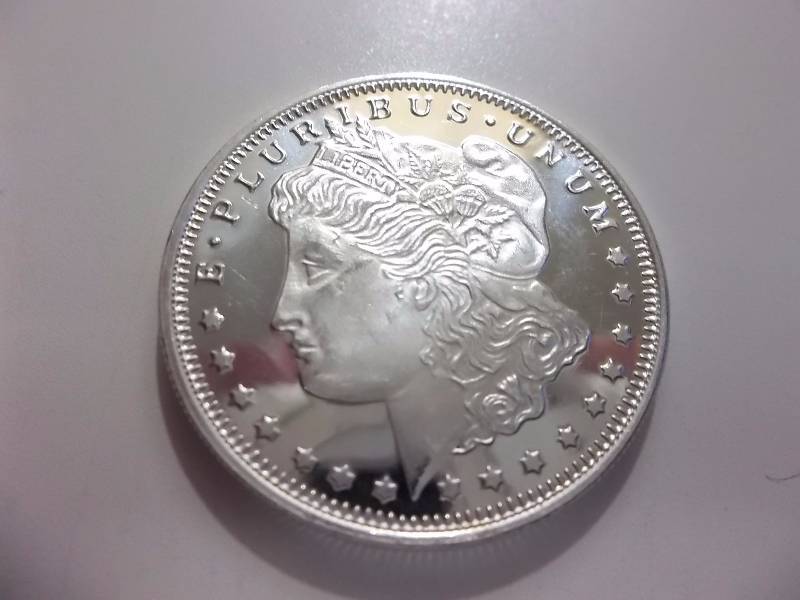 Morgan Dollar 12 Troy Oz. .999 Fine Silver Commemorative