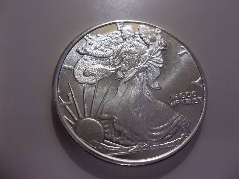 Silver Eagle 12 Troy Oz. .999 Fine Silver Commemorative