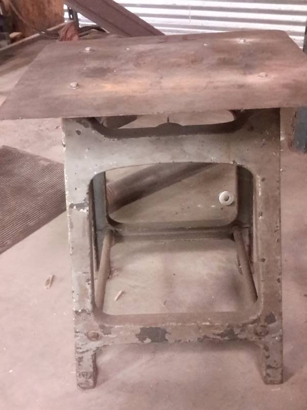lot 63 image: Steel Table..