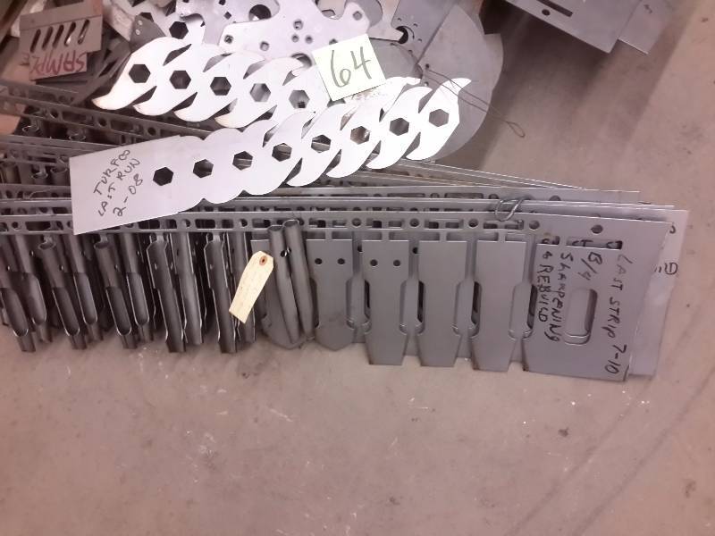lot 64 image: Are you a welding Artist  Here are some unique pieces of metal for any art project