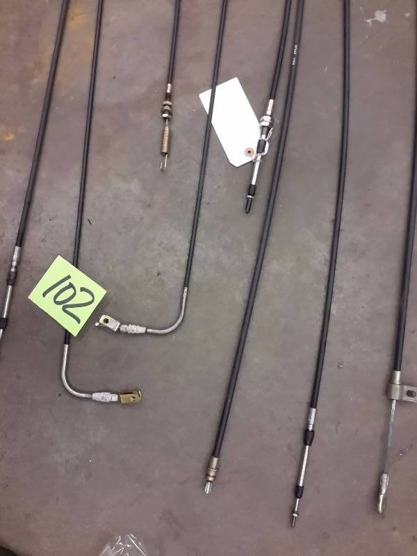 lot 102 image: 8 Push Pull Cables