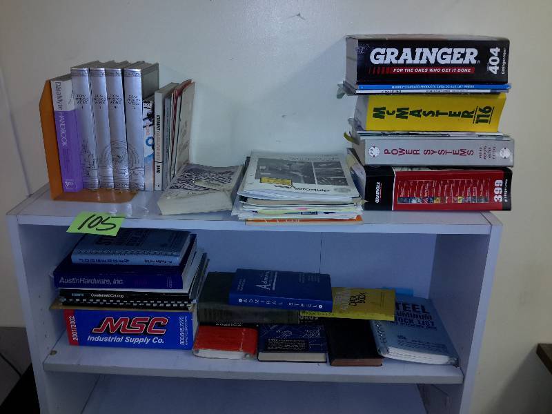 lot 105 image: Misc. Catalogues and Information books.. See closeups