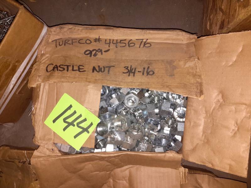 lot 144 image: Box of Castle nuts
