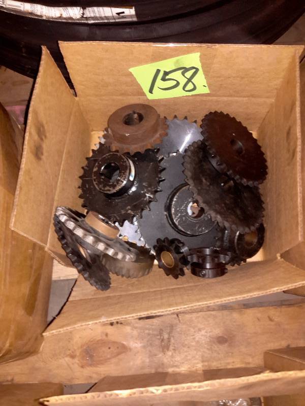 lot 158 image: Boxes of Sprockets