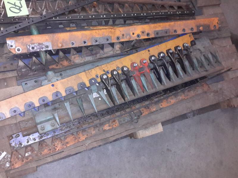 lot 170 image: Pallet of Mower Sickles.. Bring your own loading help