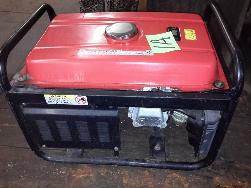 lot 1A image: Motorized Generator.  Honda 5.5 H.P. Engine