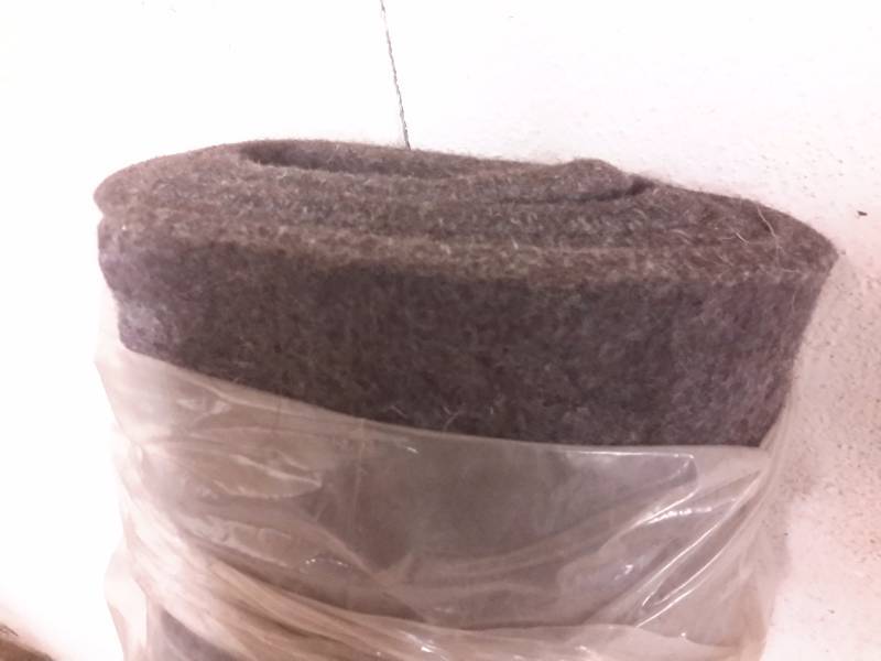 lot 30 image: Felt, 44in x 5 ft. 12 Lb