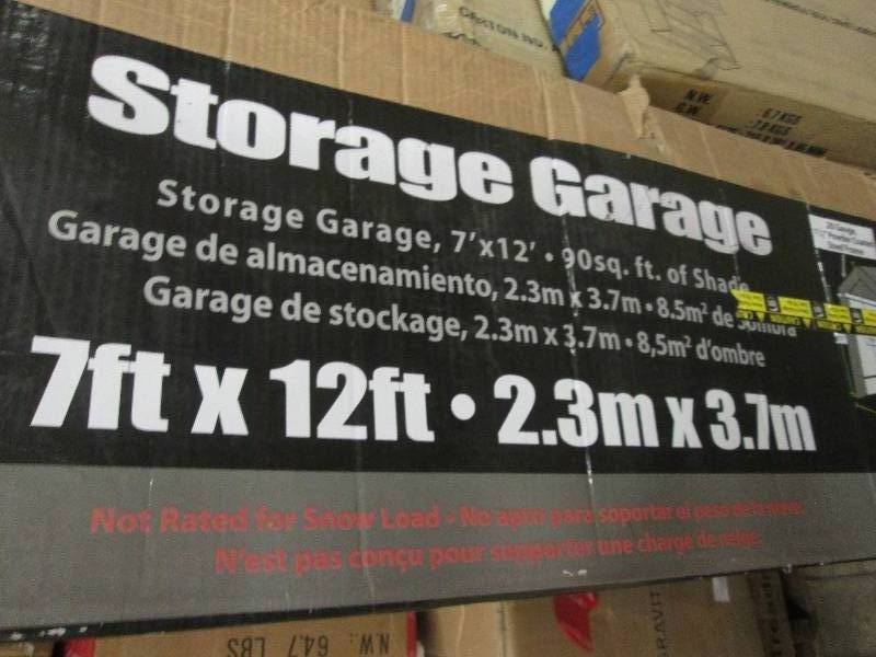 Storage Garage  open box Retail $29...