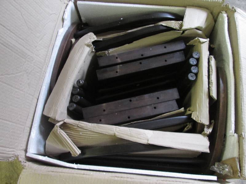 4 Dining Chairs only ,  open box Re...