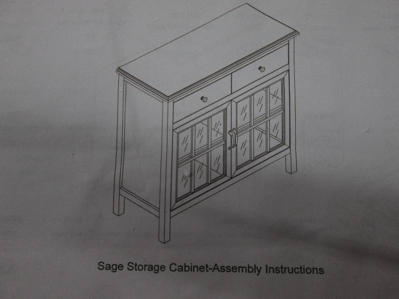 Sage Storage Cabinet open box ...