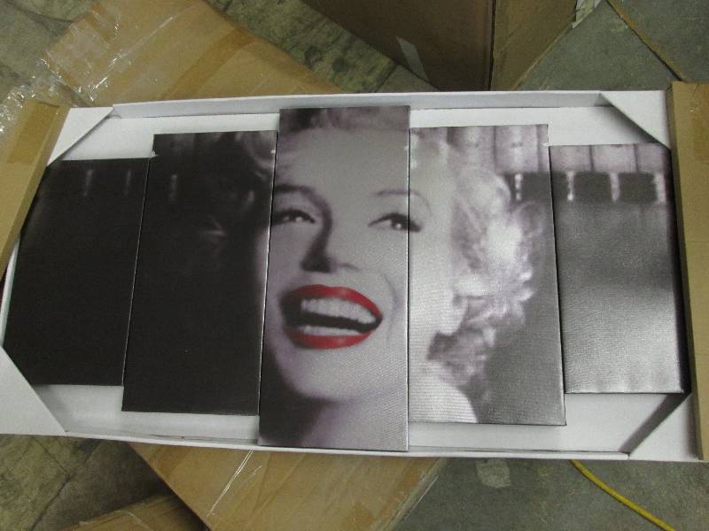 5-Piece Marilyn Monroe Canvas Set o...