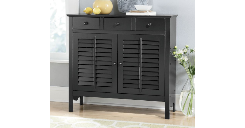 Black Shuttered Concole open box Re...