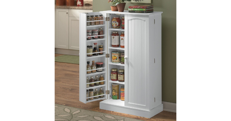 Double Door Pantry open box Retail ...